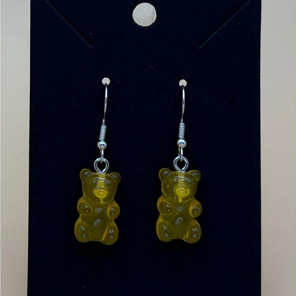 Gummy Bear Dangle Earrings | Cute & Playful Statement